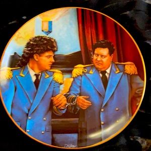 Hamilton collections plate 1988 The Honey Mooners